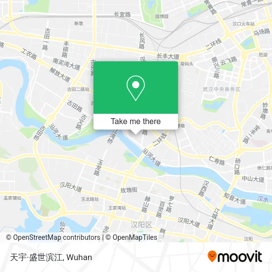 天宇·盛世滨江 map
