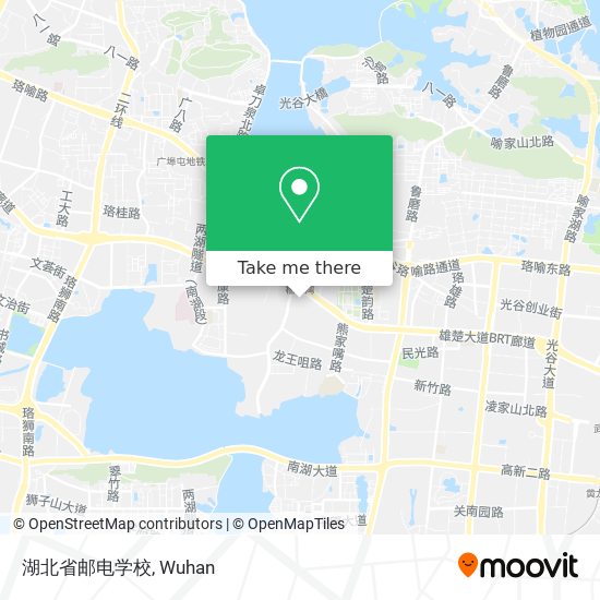 湖北省邮电学校 map