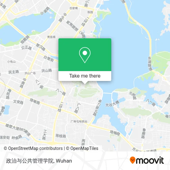 政治与公共管理学院 map