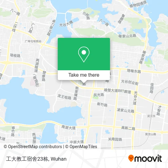 工大教工宿舍23栋 map