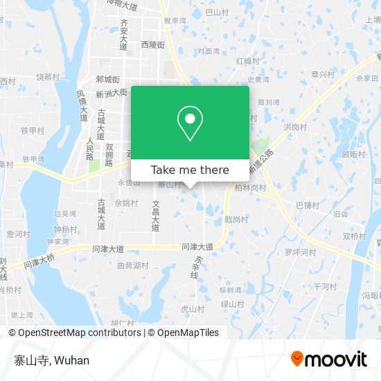寨山寺 map