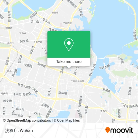 洗衣店 map