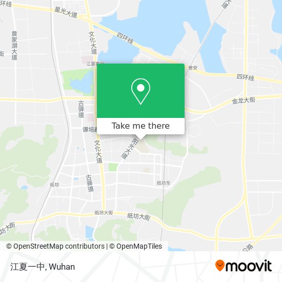 江夏一中 map