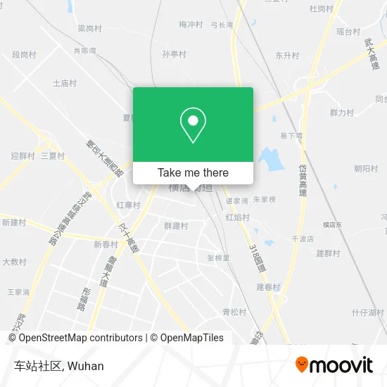 车站社区 map