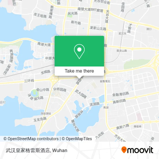 武汉皇家格雷斯酒店 map