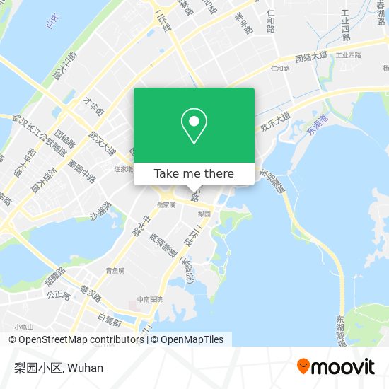 梨园小区 map