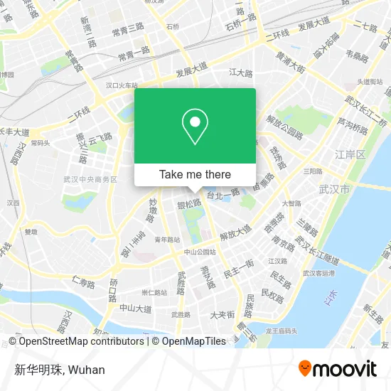 新华明珠 map