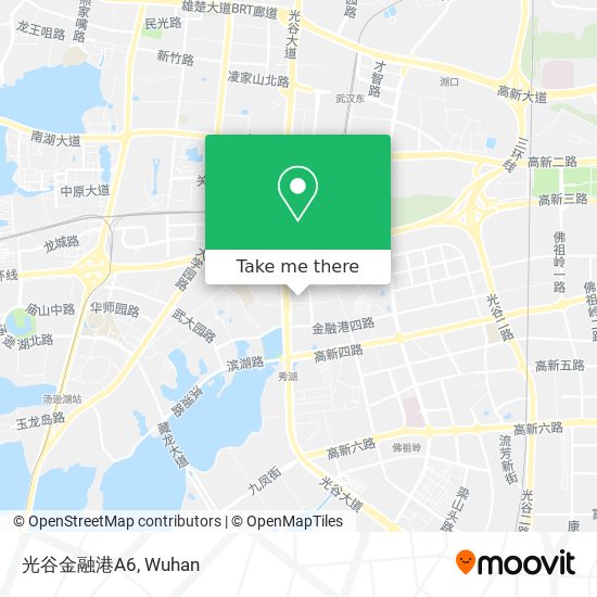 光谷金融港A6 map