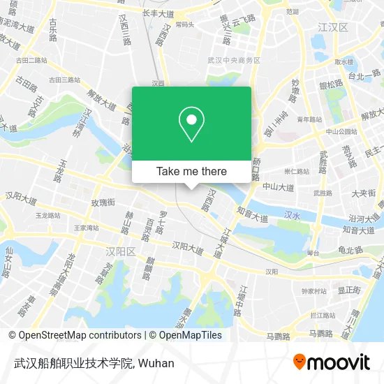 武汉船舶职业技术学院 map