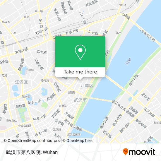 武汉市第八医院 map