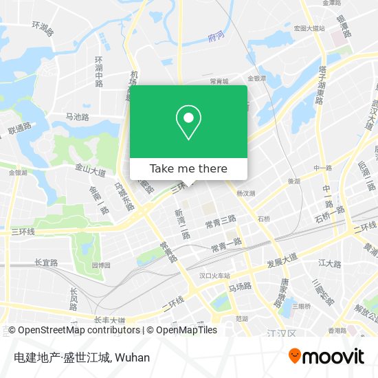 电建地产·盛世江城 map