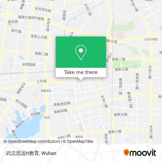武汉思远It教育 map