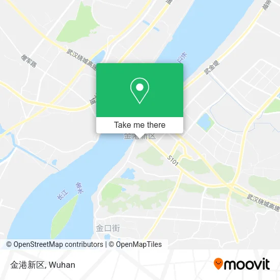金港新区 map