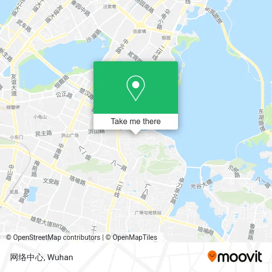 网络中心 map