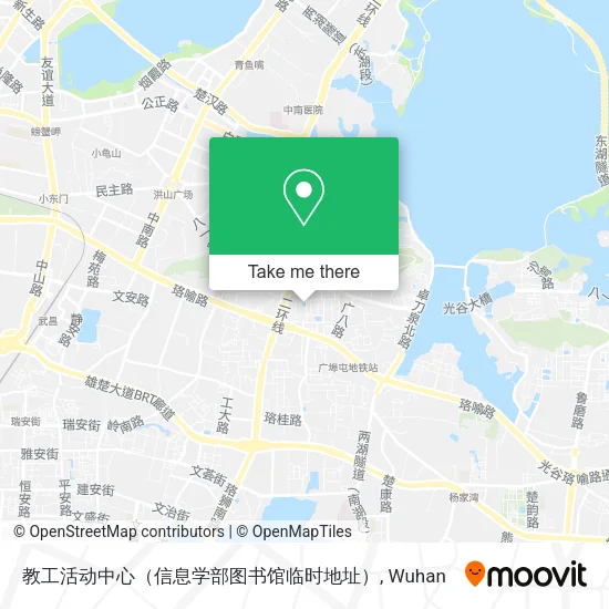 教工活动中心（信息学部图书馆临时地址） map