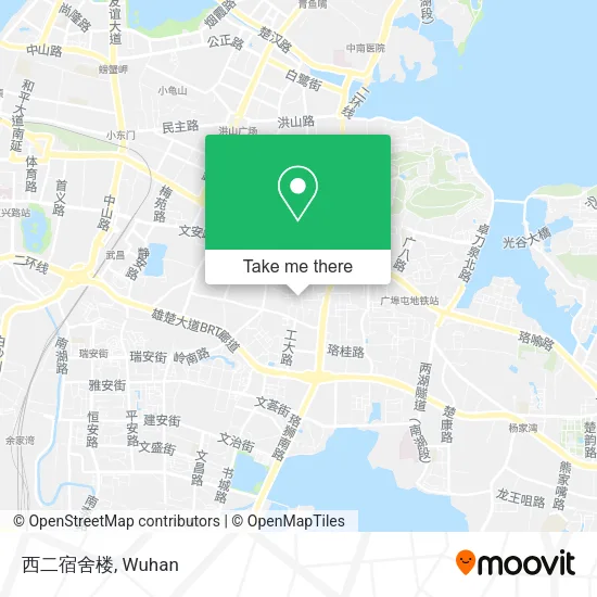 西二宿舍楼 map