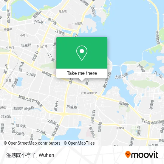 遥感院小亭子 map