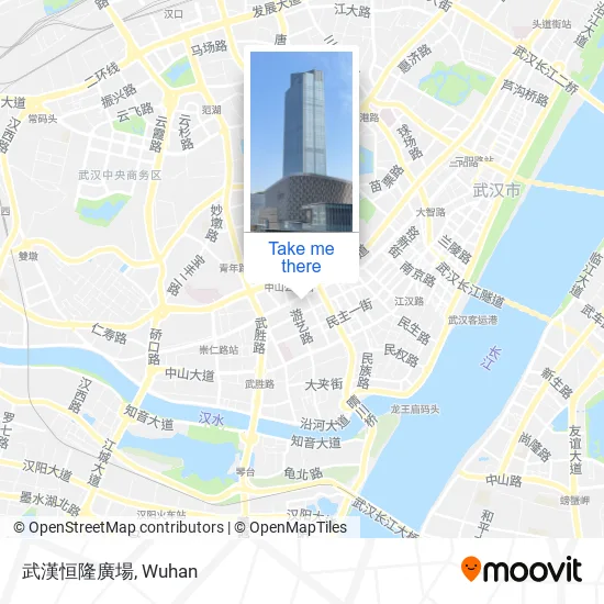 武漢恒隆廣場 map