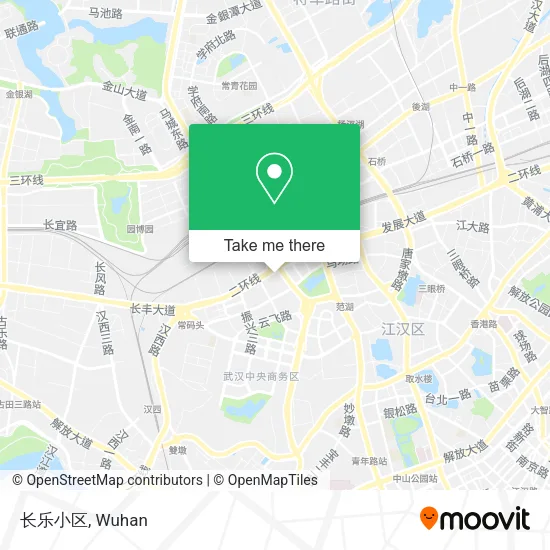 长乐小区 map