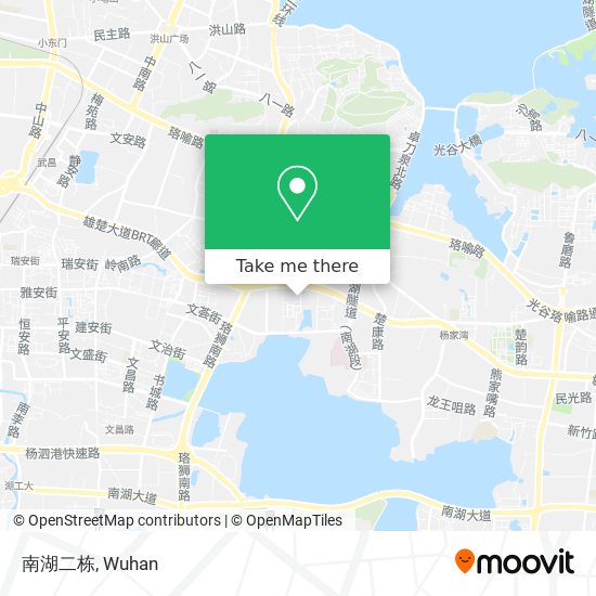 南湖二栋 map