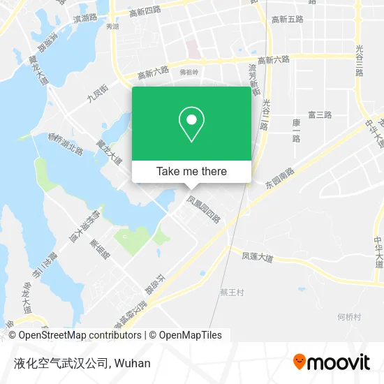 液化空气武汉公司 map
