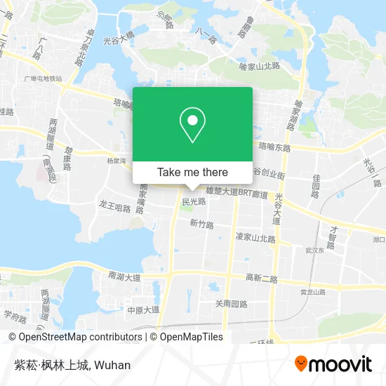 紫菘·枫林上城 map