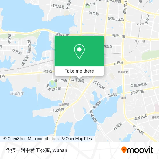 华师一附中教工公寓 map