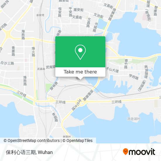 保利心语三期 map