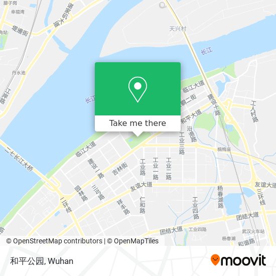 和平公园 map