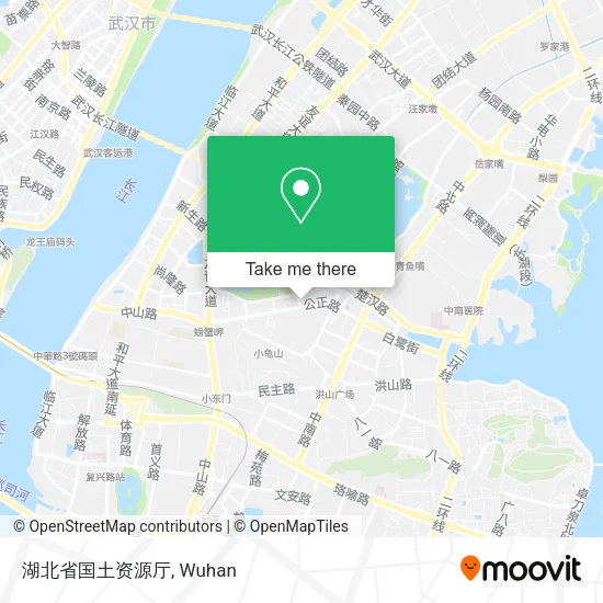 湖北省国土资源厅 map