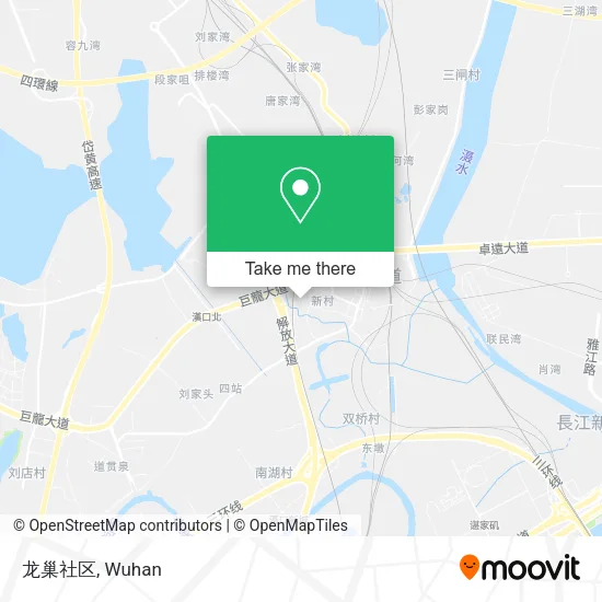龙巢社区 map