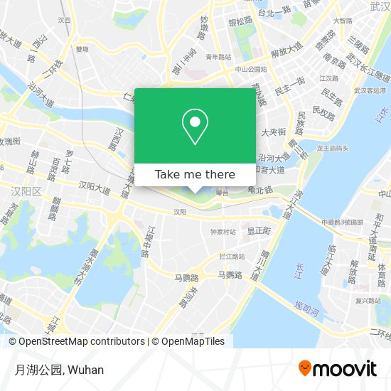 月湖公园 map