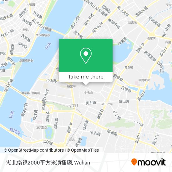 湖北衛視2000平方米演播廳 map
