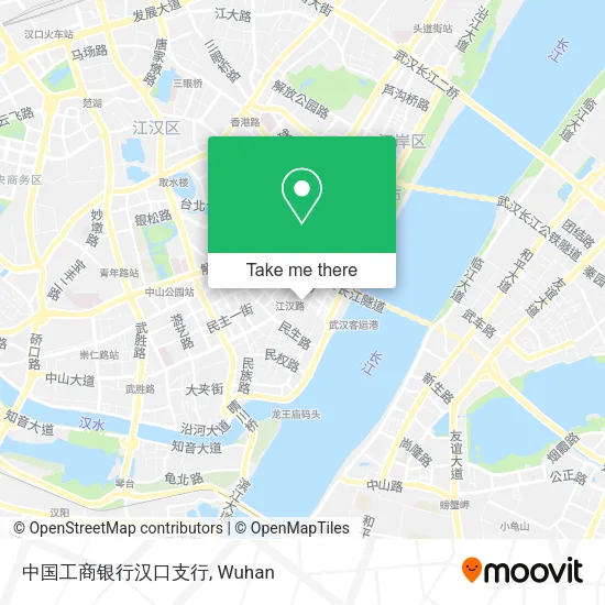 中国工商银行汉口支行 map