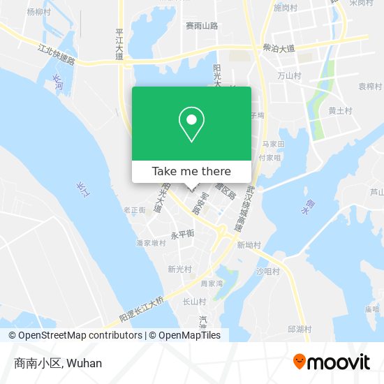 商南小区 map