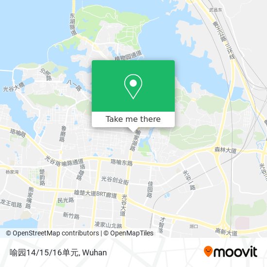 喻园14/15/16单元 map