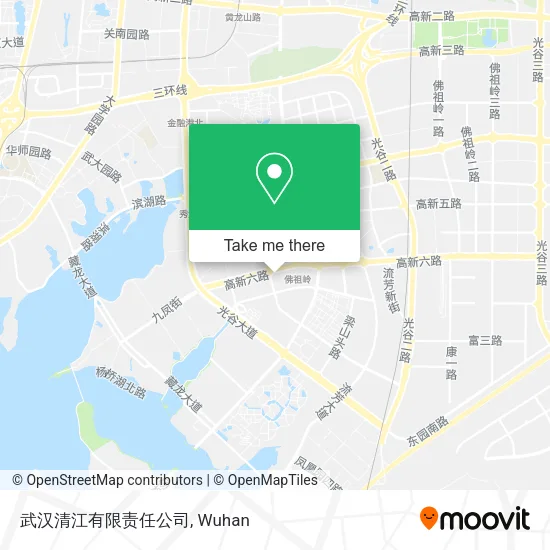 武汉清江有限责任公司 map