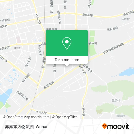 赤湾东方物流园 map