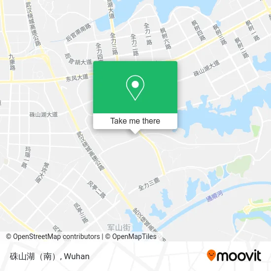 硃山湖（南） map