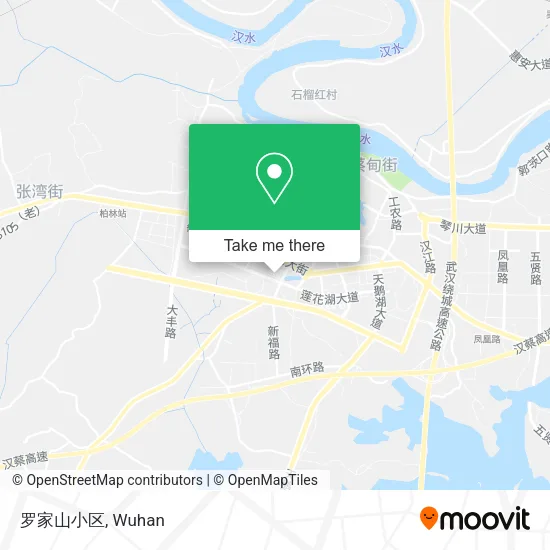 罗家山小区 map