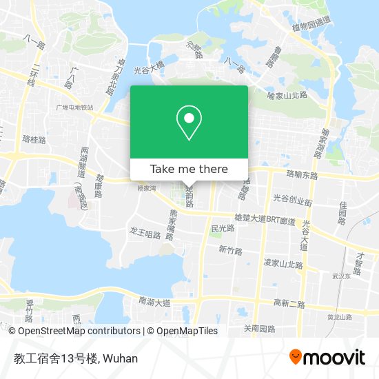 教工宿舍13号楼 map