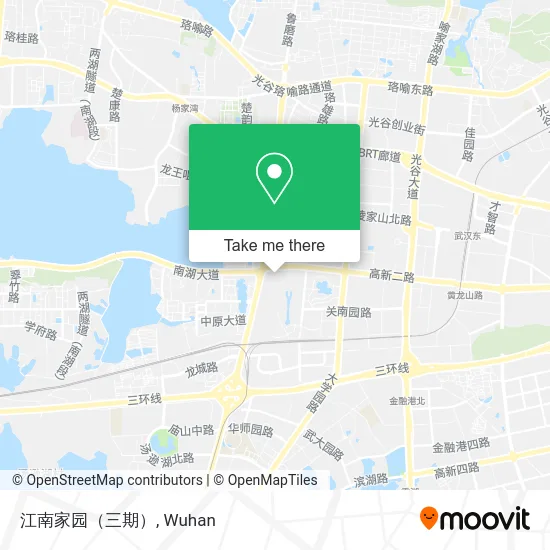 江南家园（三期） map