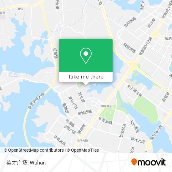 英才广场 map