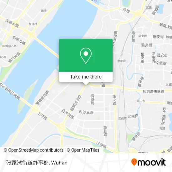 张家湾街道办事处 map