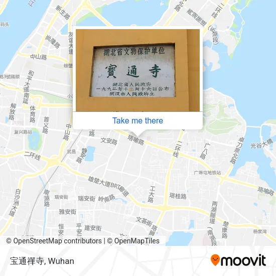 宝通禪寺 map