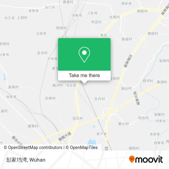 彭家垱湾 map