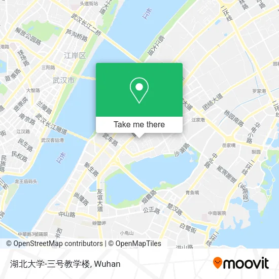 湖北大学-三号教学楼 map