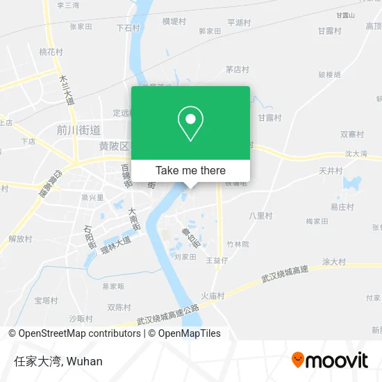 任家大湾 map