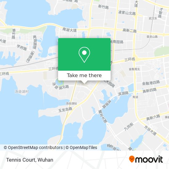 Tennis Court map