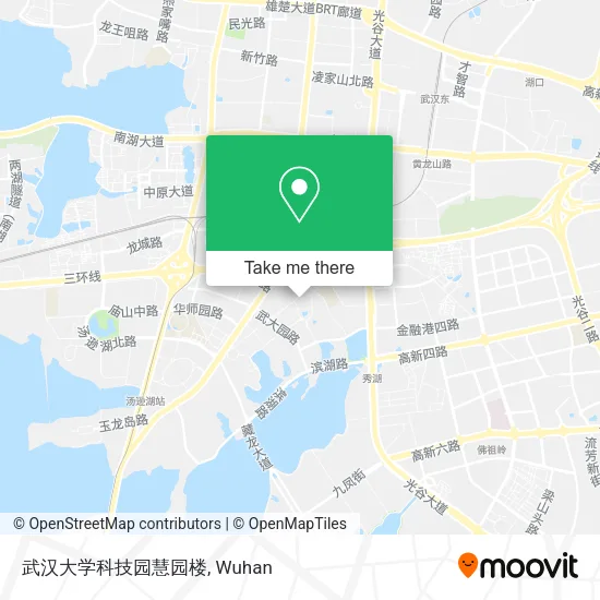 武汉大学科技园慧园楼 map